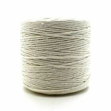 Natural Craft Macrame Cotton String Artisan Thread Twisted Cord 2 mm 3 mm 5 mm