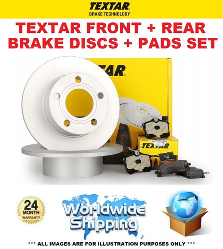 Textar front rear brake - textar, +