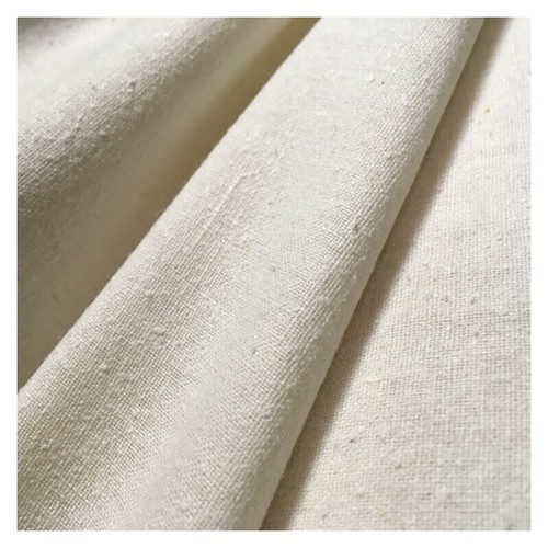 100 silk noil fabric - silk, raw