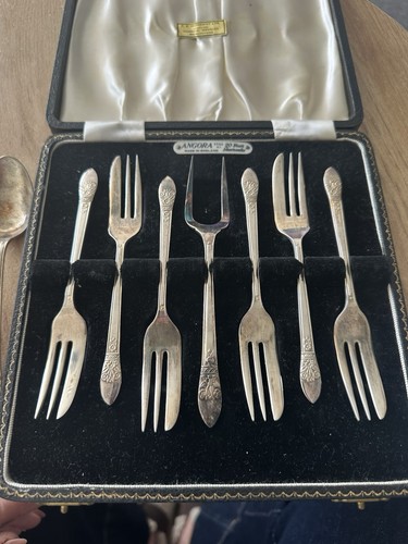 Vintage afternoon tea forks - afternoon,