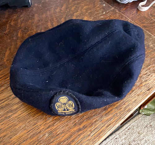 Girl guides navy beret hat - guides, hat/cap