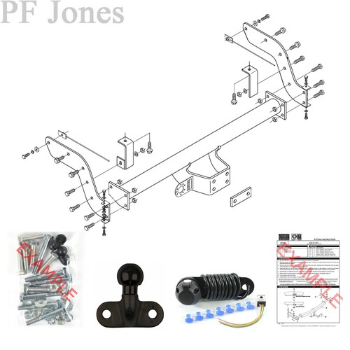 Pct towbar for - towbar, b2500