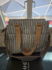 New  PacaPod Richmond Herringbone Changing Bag, Navy - Brand New