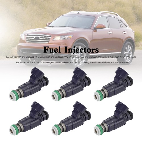 6pcs fuel injectors fbjc100 - fuel,