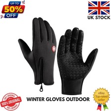 Winter Gloves Waterproof Thermal Touch Screen Thermal Windproof Warm Gloves