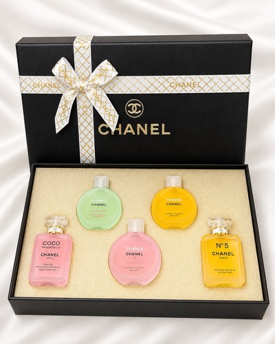 Chanel perfume gift set 5pcs - perfume,