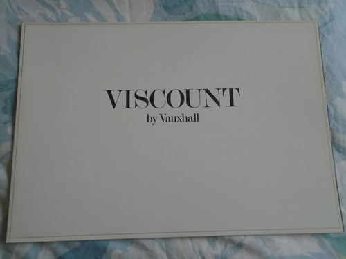 Vauxhall viscount brochure - viscount, jun