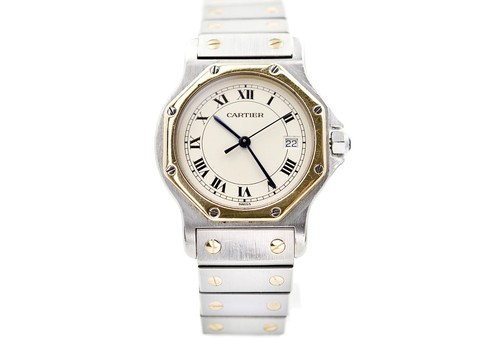 Cartier santos ronde 30mm - cartier,