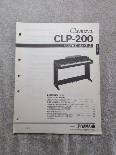 Clp 200 clavinova piano yamaha - clavinova,