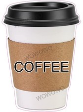 Ice cream van sticker Coffee