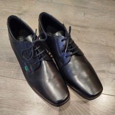 Kickers Lace Up Shoes Black