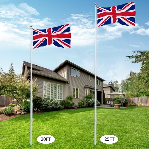25ft sectional flagpole - 20/25ft, kit