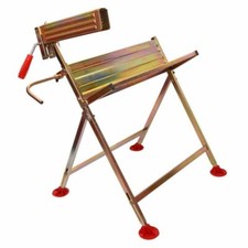 PORTEK LOGMASTER Log Saw Horse Bench Firewood Holder Folding Heavy Duty 125kgMAX