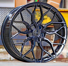 20"/Audi RS4 B7/8/9/Riviera RF108 Flow Formed/Gloss Black/8.5j/Alloys X4