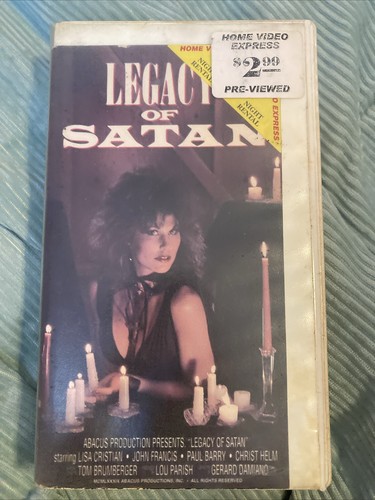 Legacy satan vhs abacus - legacy,
