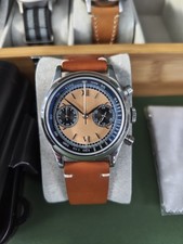 Addiesdive Panda BB Retro Chronograph with Day Date Dials - Seiko VK64 -  Superb