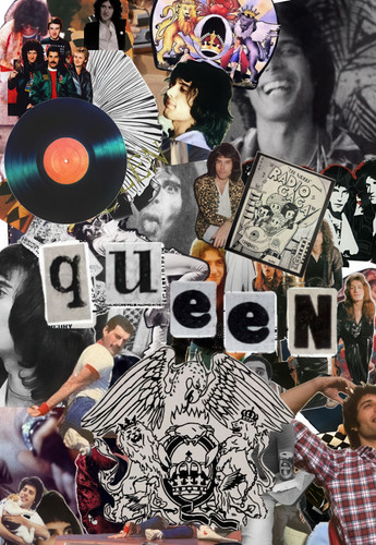 Queen poster - a4,