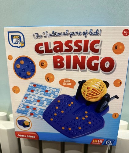 Classic bingo set with rotary - bingo,