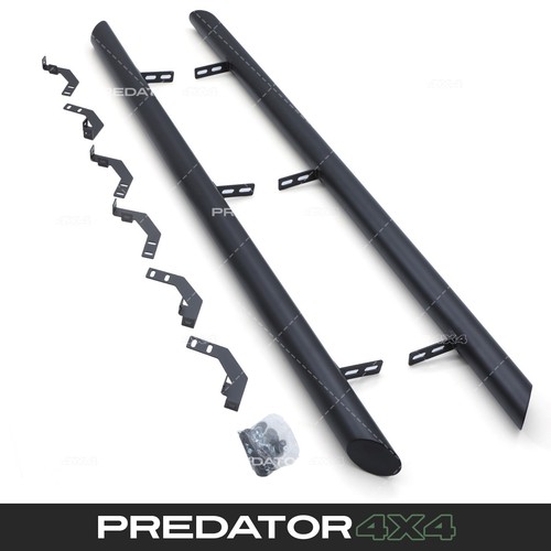 Matte black side bars - matte,