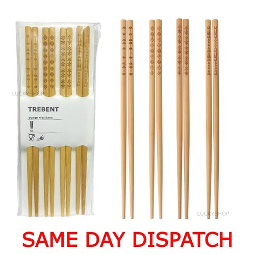 Ikea pairs bamboo chopsticks - ikea,