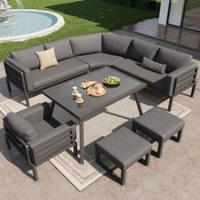 Garden Furniture Set 8 Seater