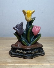 Vintage Small Cast Iron Tulip