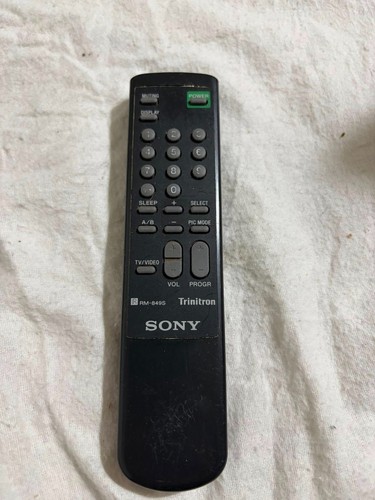 Sony 849s crt triniton tv - sony, rm-849s