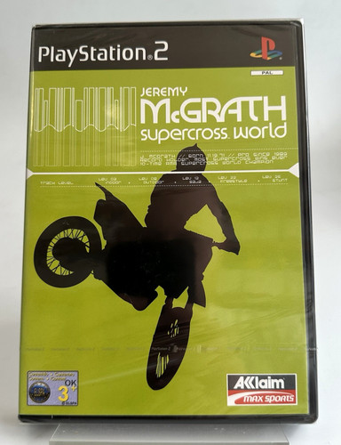 Ps2 jeremy mcgrath supercross - ps2,