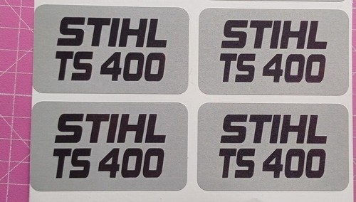 Stihl ts400 printed - stihl,