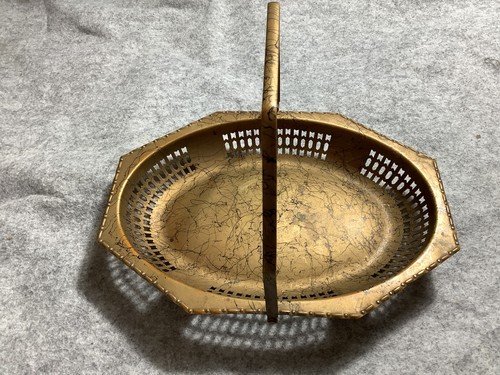 Vintage brass octagonal - vintage,