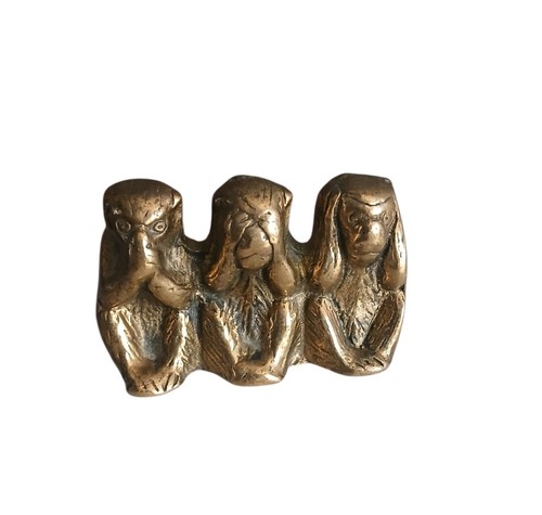 Vintage solid brass - solid, wise