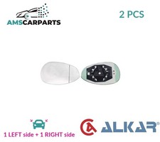 REAR VIEW MIRROR GLASS PAIR