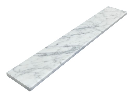White carrara marble - carrara, threshold
