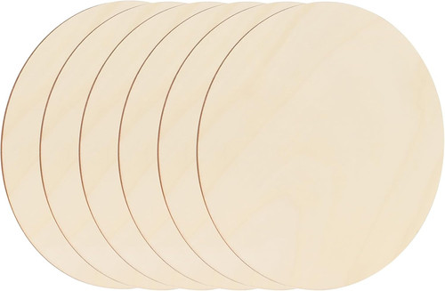 6pcs inch unfinished wood - unfinished,