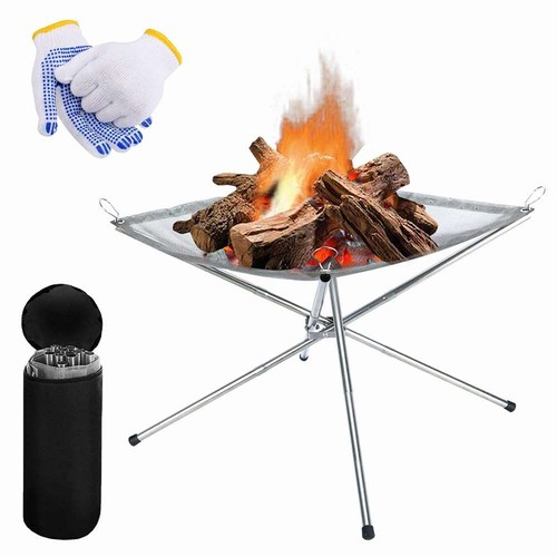 Portable fire pit folding - portable,