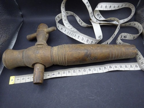 Antique wooden barrel tap - antique,