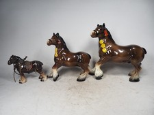 3 x Vintage Ceramic Shire