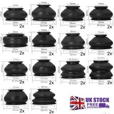28Pcs NEW Ball Joint Boot Suspension Steering Dust Cover Rod Linkage Kits UK