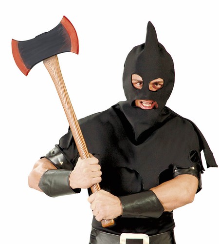 Double headed axe bloody - double,