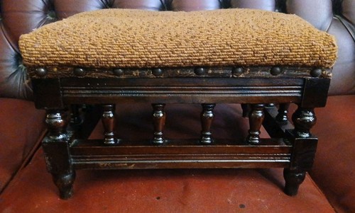 Antique vintage bobbin - vintage, turned