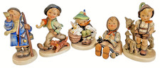 Set of 5 Vintage Goebel Hummel