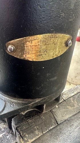 Lucas special equipment dynamo - lucas,