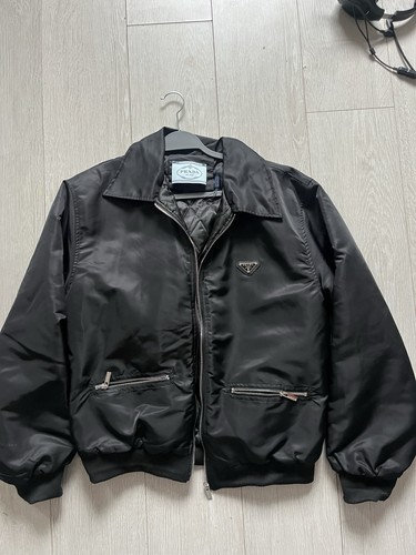 Prada padded bomber jacket - padded,