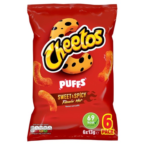 Cheetos puffs sweet and spicy - puffs,