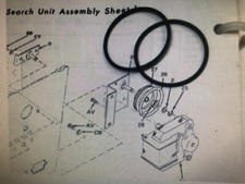 2 x ROWE AMI JUKEBOX 1100 SEARCH UNIT DRIVE BELTS  - PART NUMBER 200-14265