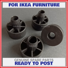 IKEA ALEX PLASTIC FEET WITH SPIGOT 119363 BRAND NEW ORIGINAL PARTS X4