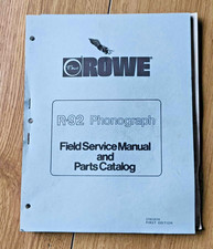 Original Rowe AMi R-92 Vinyl Jukebox Manual - Inc. Warranty cards etc.