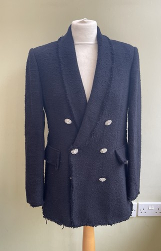 Zara black boucle - black, blazer