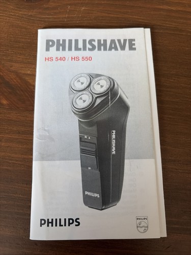 Philishave hs540 550 - hs540/550, vintage