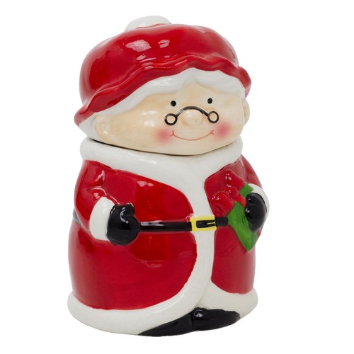 Christmas storage jar - storage,